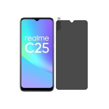 Privacy Screen Protector Compatible for Realme C25 128GB - Matte Finish