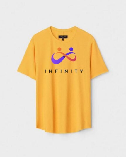 Unisex Designer Premium Quality Printed T-Shirt For Boys And Girls :: Cloth type : Cotton - Colour :: Yellow
