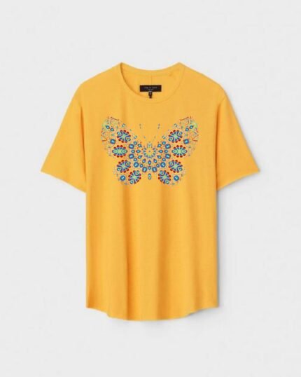 Unisex Designer Premium Quality Printed T-Shirt For Boys And Girls :: Cloth type : Cotton - Colour :: Yellow
