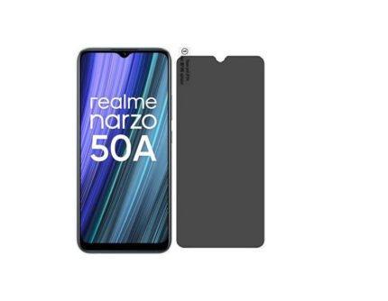 Privacy Screen Protector Compatible for Realme Narzo 50A - Matte Finish