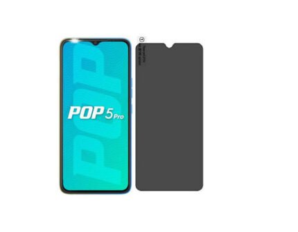 Privacy Screen Protector Compatible for Tecno Pop 5 Pro - Matte Finish